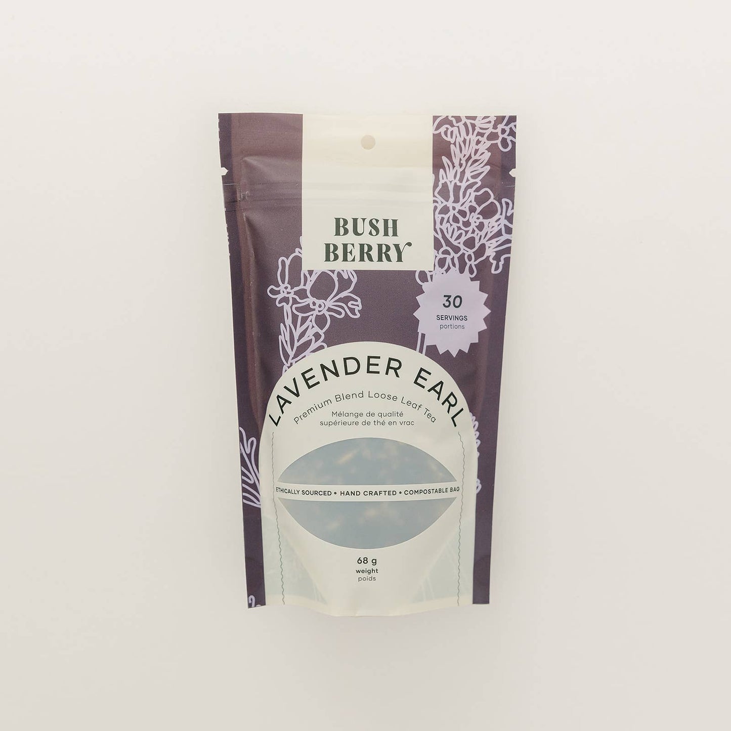 Organic Lavender Earl Loose leaf tea