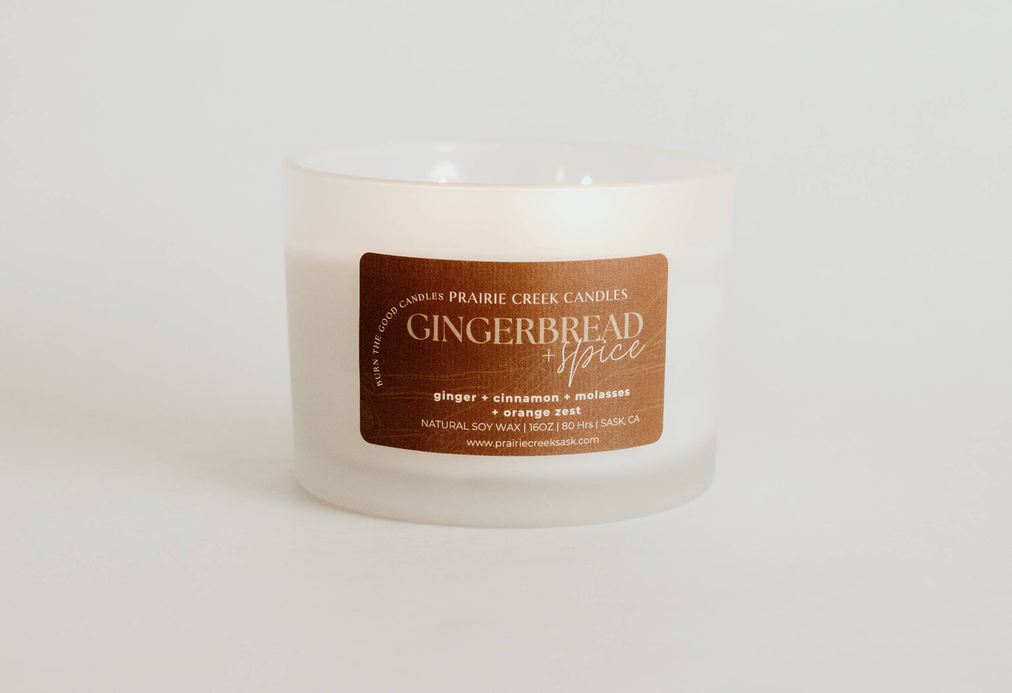 GINGERBREAD & SPICE DOUBLE WICK 16OZ