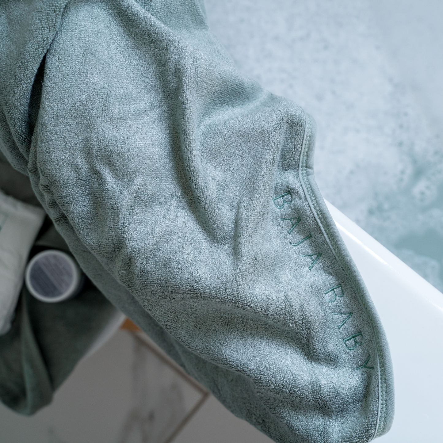 Bamboo/Cotton Hooded Towels: Rose