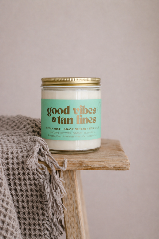 Good Vibes & Tan Lines Candle