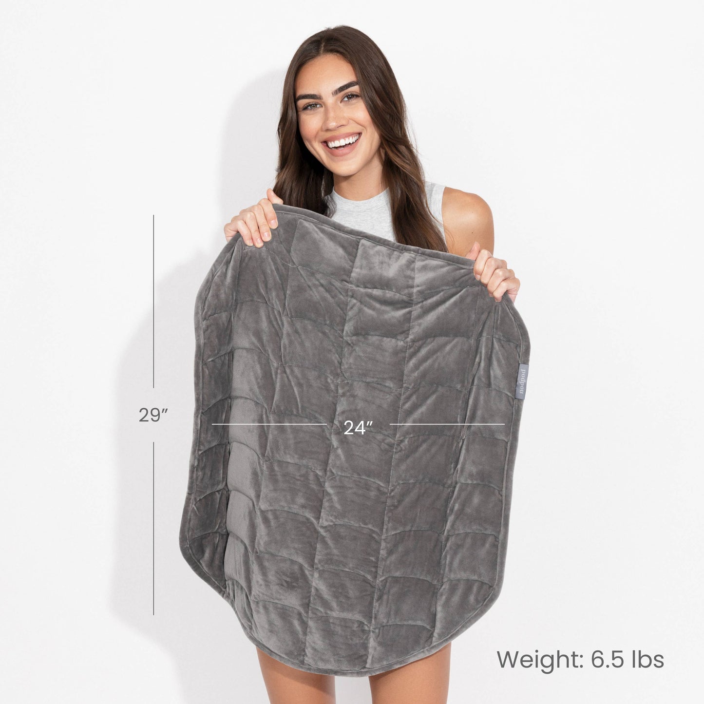Nodpod BODY  - Weighted Blanket in Elephant Grey
