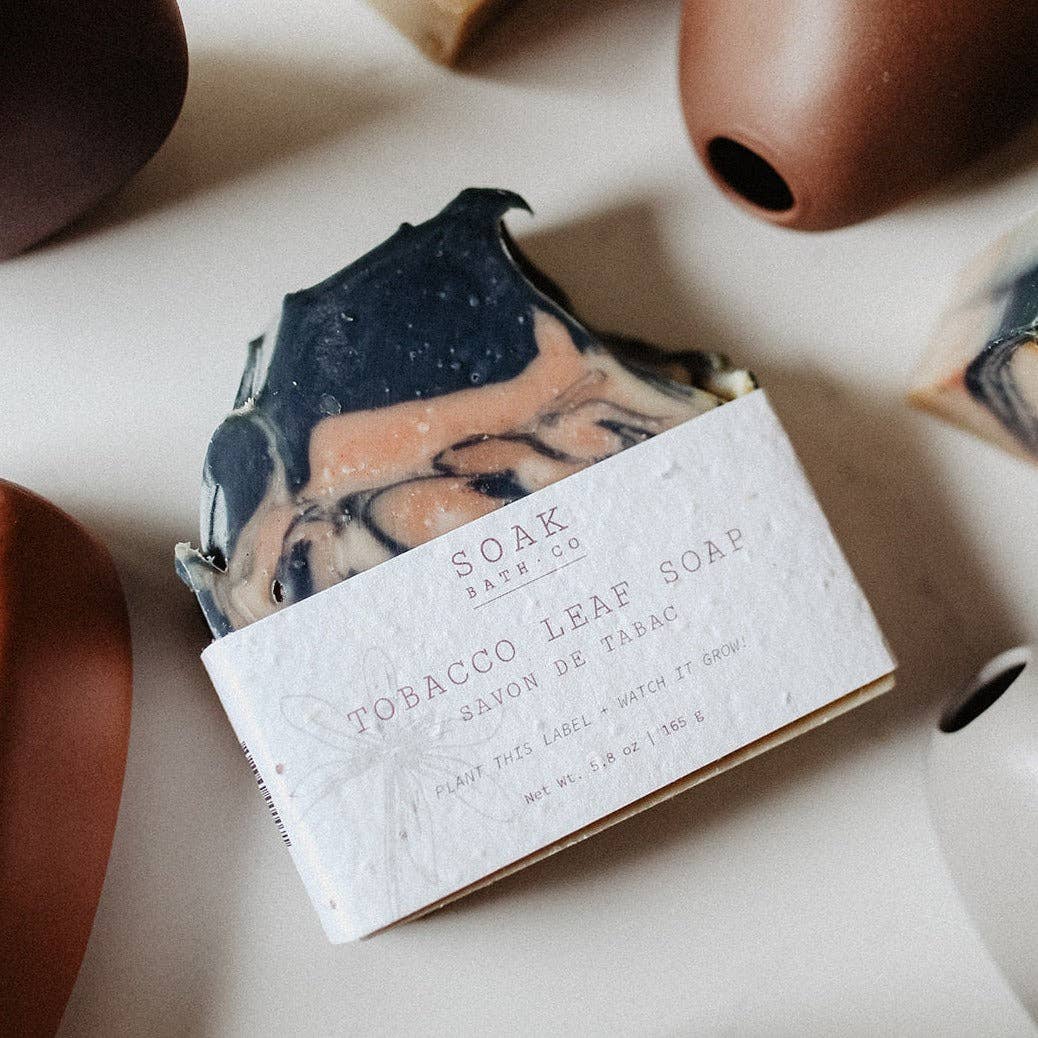 Tobacco Leaf Soap Bar - #2 Bestseller