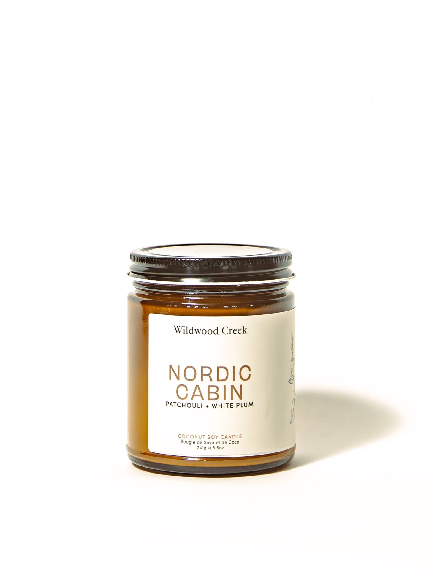 Nordic Cabin Natural Coconut Soy Candle | Vegan, Non-Toxic