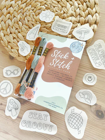 Stick and Stitch Packs By Homebody Handmade