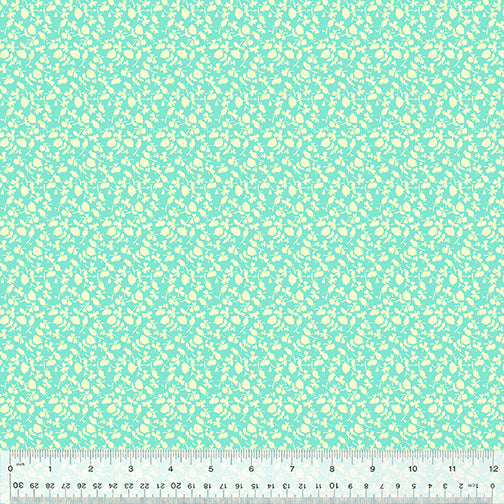 Windham Fabrics - Country Mouse - Fresh Calico Aqua