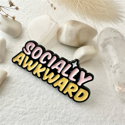 Socially Awkward Pin