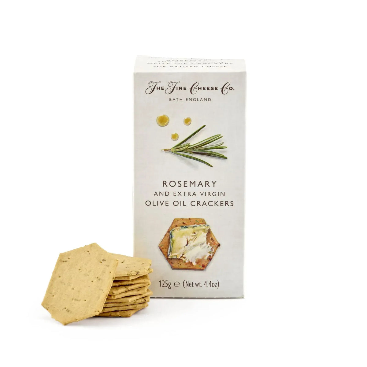 Rosemary + Extra Virgin Olive Oil + Seasalt Crackers