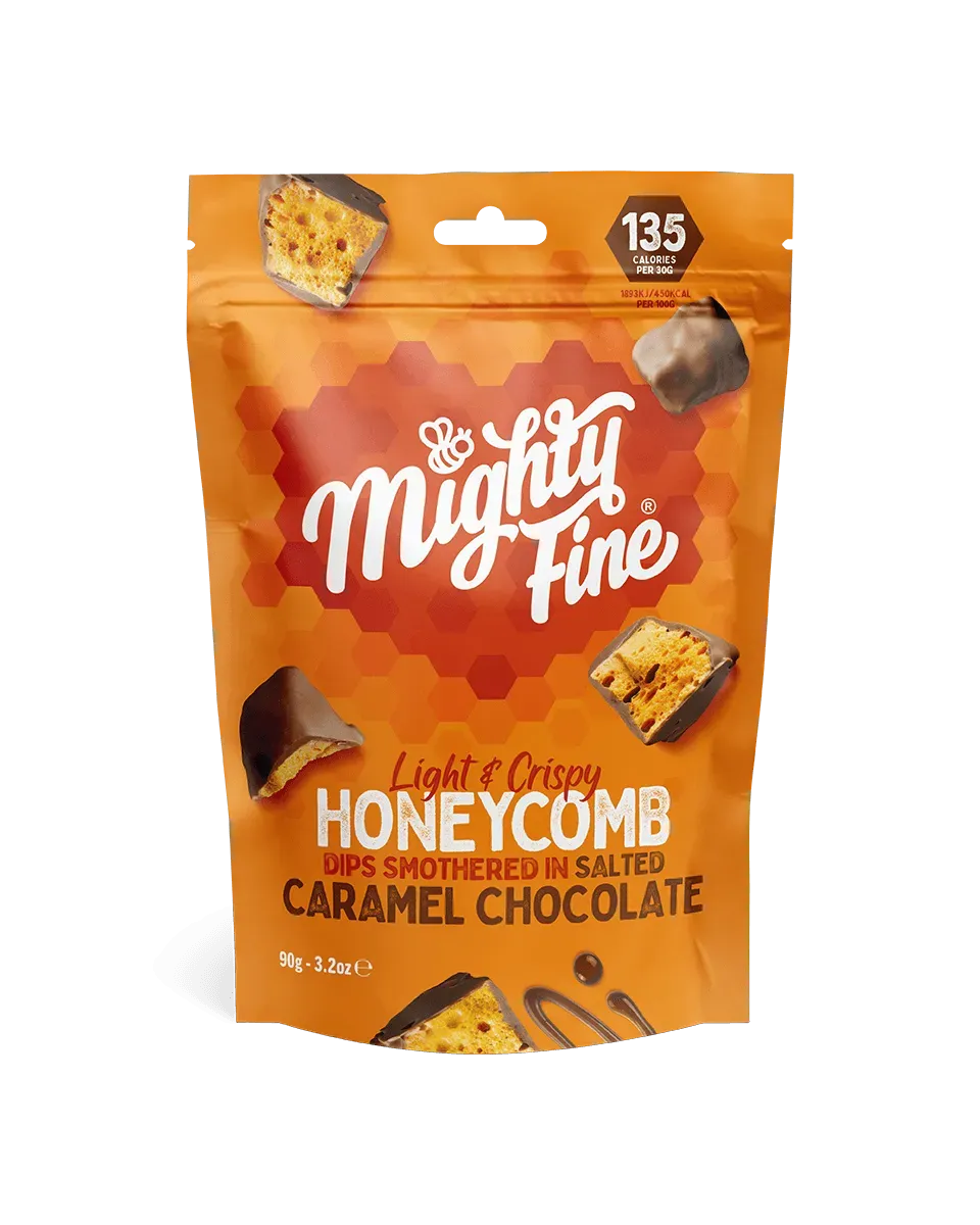 Salted Caramel Honeycomb Dips