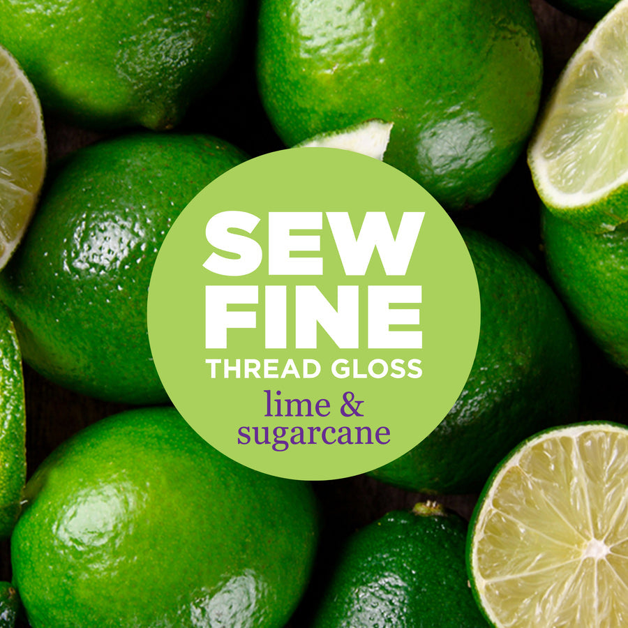 Sew Fine Thread Gloss - Lime & Sugarcane