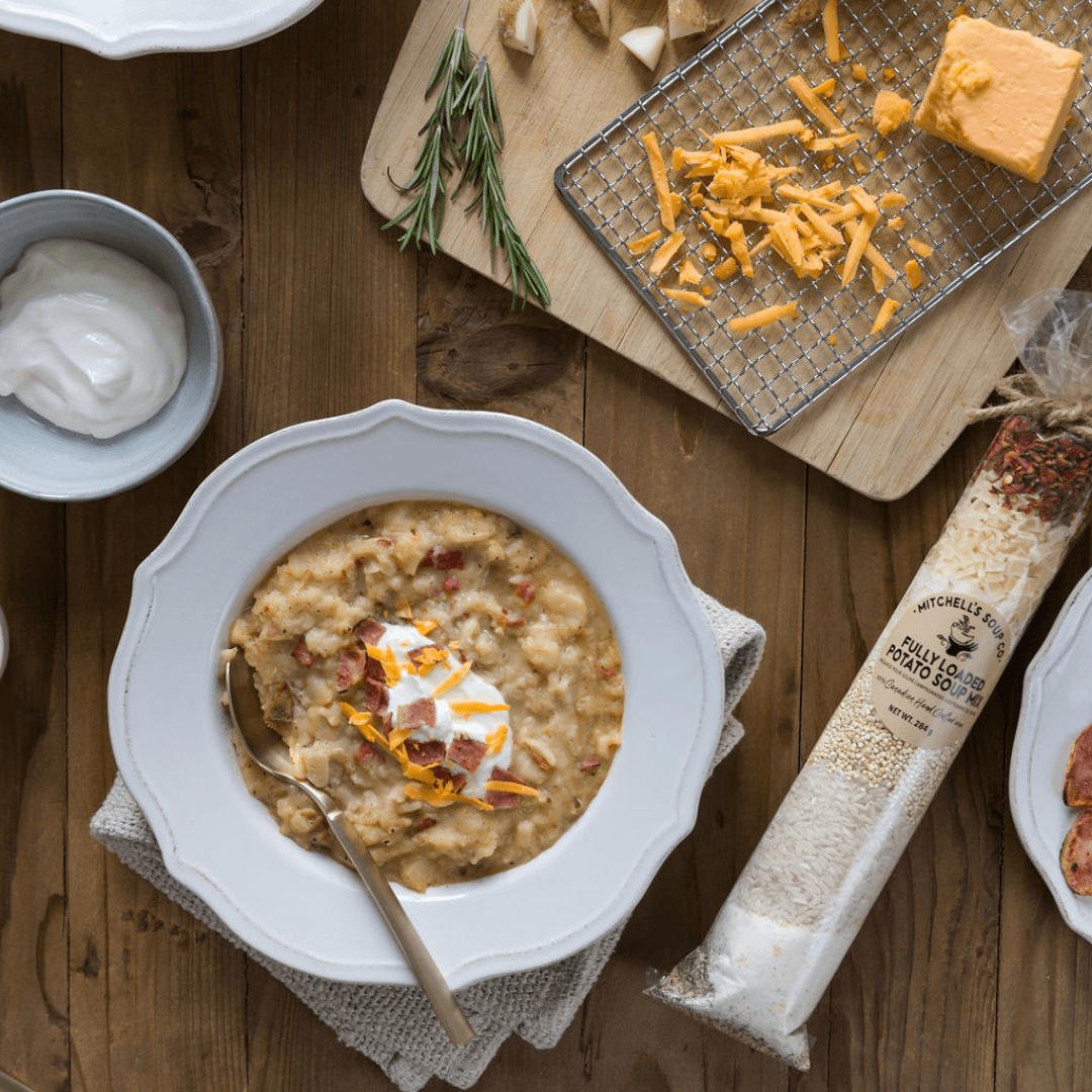 Fully Loaded Potato Soup