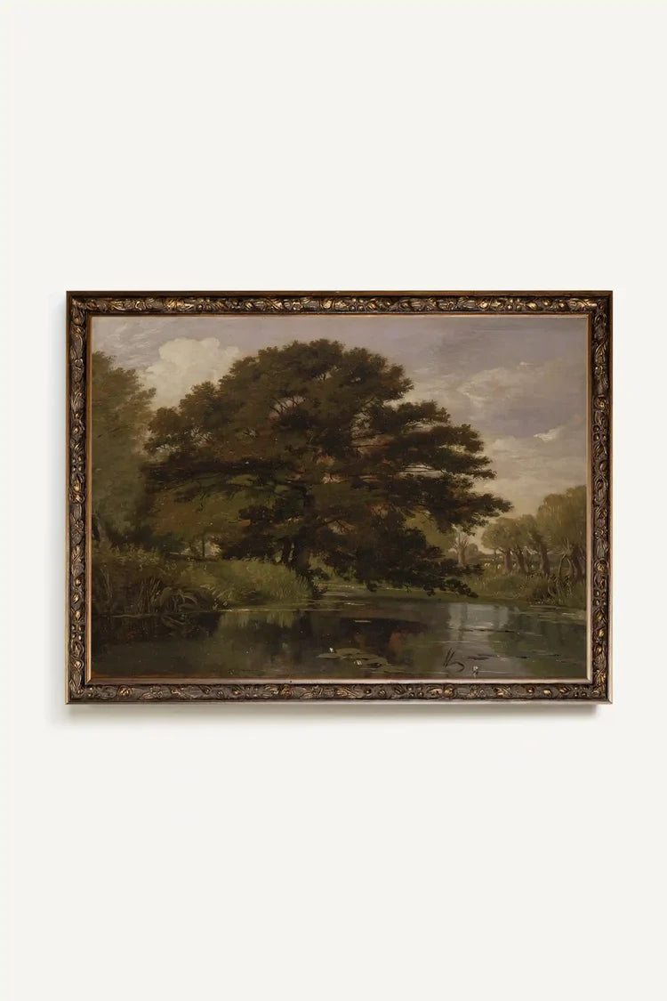 Under the Ancient Tree / 16x12"