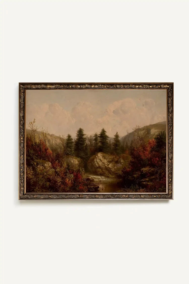 Toile des Bois / 16x12