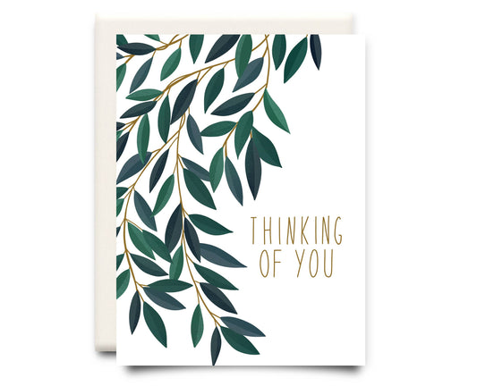 Thinking of You Leaves | Friendship Greeting Card