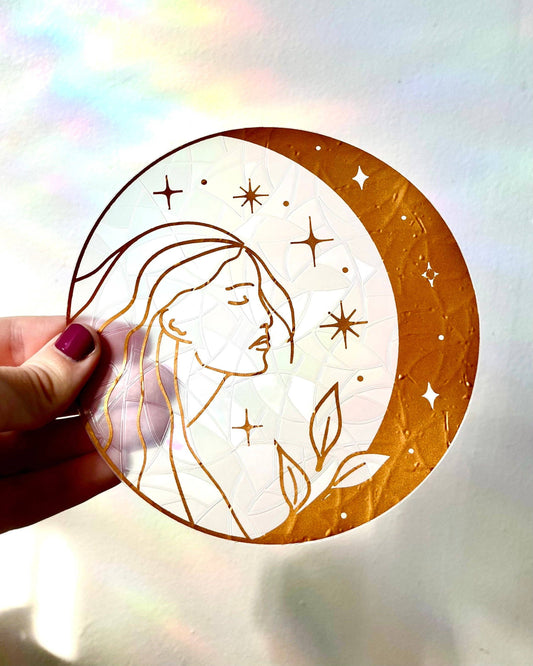 Celestial Woman Suncatcher