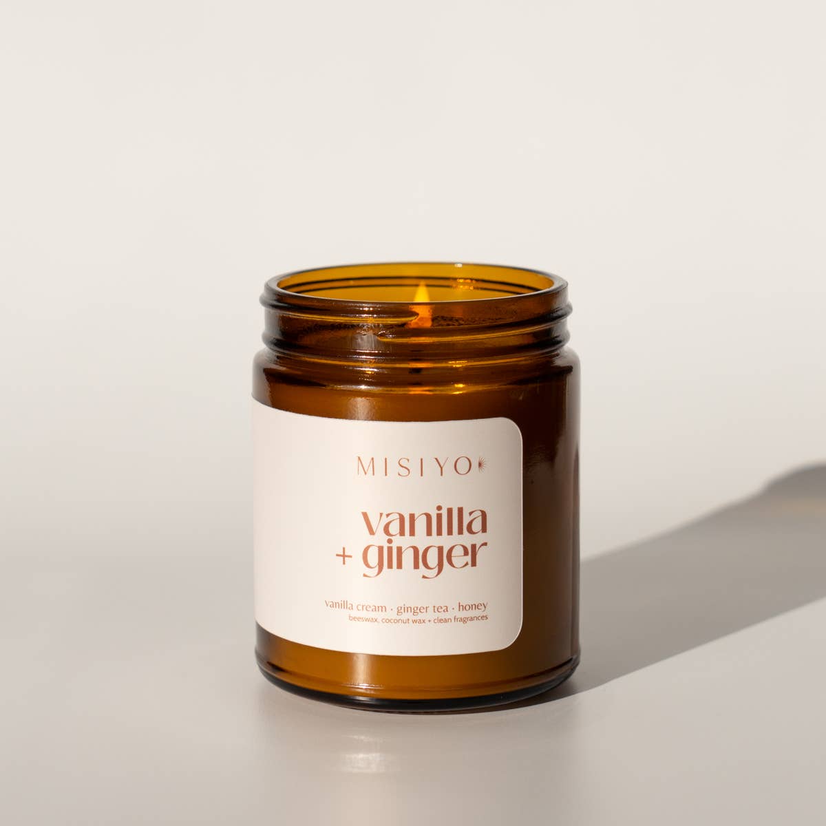 Vanilla + Ginger | Beeswax Blend Candle