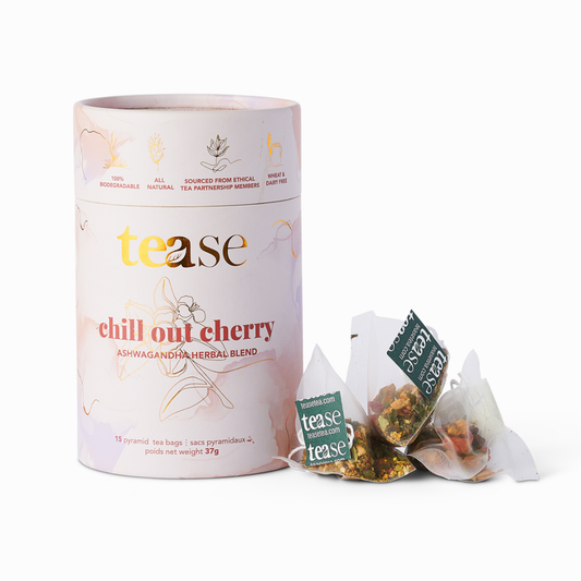 Chill Out Cherry Ashwagandha Mushroom Adaptogen Tea Blend